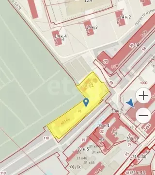 Участок в Москва Заваруевский пер., вл32 (54.01 сот.)