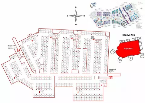 Гараж в Санкт-Петербург ул. Верхне-Каменская, 11к1 (13 м)