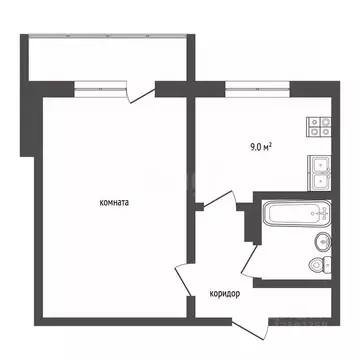 1-к кв. Тамбовская область, Тамбов Красноармейская ул., 7 (37.4 м)