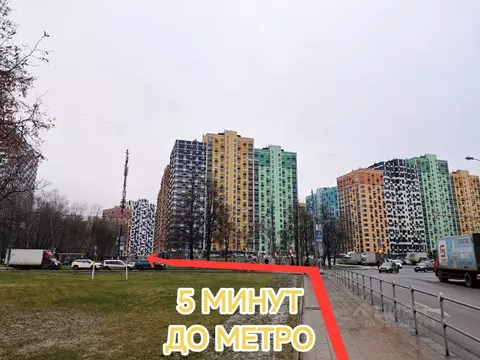 1-к кв. Москва Производственная ул., 12к1 (38.0 м)
