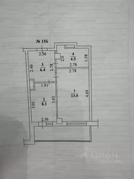 1-к кв. Саха (Якутия), Якутск ул. Лермонтова, 49 (32.0 м)