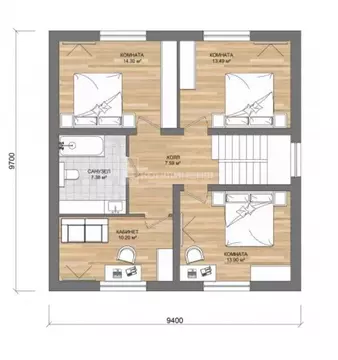 Коттедж в Владимирская область, Ковровский район, Доброград ...