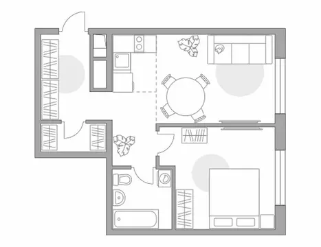 2-комнатная квартира: Московская область, городской округ Красногорск, ...