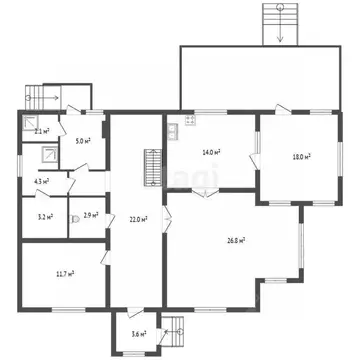 Дом в Ленинградская область, Тосненский район, Ульяновское городское ...