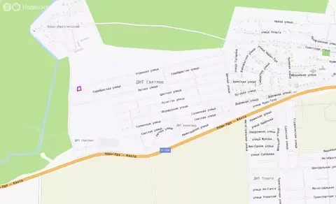 Участок в село Нижняя Иволга, ДНТ Светлое, Утренняя улица (15.26 м)