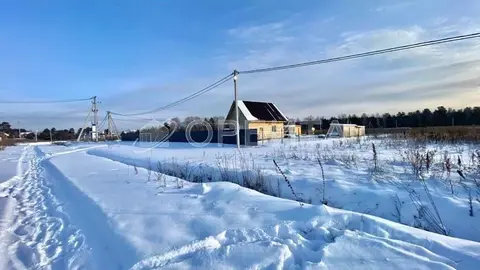 Участок в Тюменская область, Тюменский муниципальный округ, д. ...