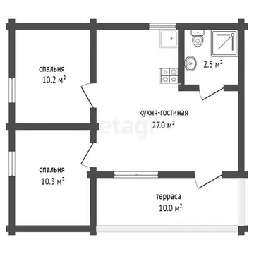 Дом в Тюменская область, Тюмень Садовое товарищество Липовый остров, ...