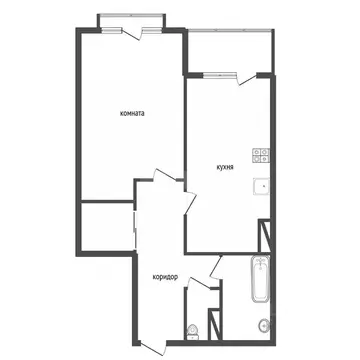 2-к кв. Воронежская область, Воронеж ул. Ворошилова, 1 (59.1 м)