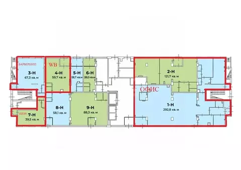 Помещение свободного назначения в Санкт-Петербург ул. Крыленко, 14с3 ...