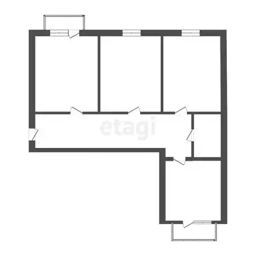 3-комнатная квартира: Нальчик, Кабардинская улица, 230 (93.7 м)