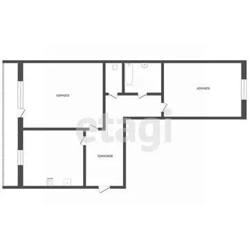 2-к кв. Татарстан, Набережные Челны просп. Сююмбике, 93 (43.6 м)