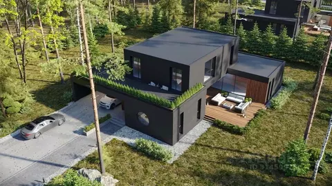 Дом в Ленинградская область, Выборгский район, Первомайское с/пос, ...