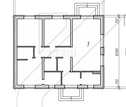 Дом в Татарстан, Пестречинский район, Шигалеевское с/пос, с. Новое ...