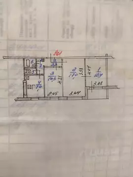 3-к кв. Ярославская область, Ярославль просп. Фрунзе, 61 (55.5 м)