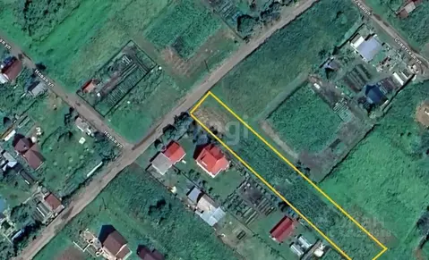 Участок в Томская область, Томский район, д. Коломино Ягодная ул. ...