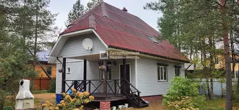 Дом в Ленинградская область, Выборгский район, Рощинское городское ...