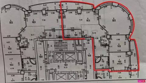 3-к кв. Свердловская область, Екатеринбург ул. Машинная, 1Бк2 (125.0 ...