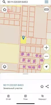 Участок в Крым, Сакский район, Уютненское с/пос ул. Благородная, 95 ...