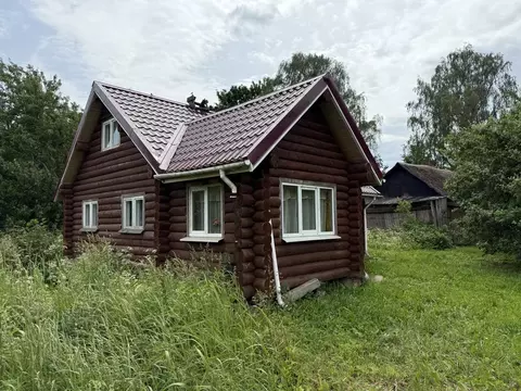 Дом в Псковская область, Гдовский муниципальный округ, д. Быковщина  ...