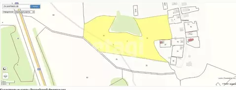 Участок в Архангельская область, Холмогорский муниципальный округ, д. ...