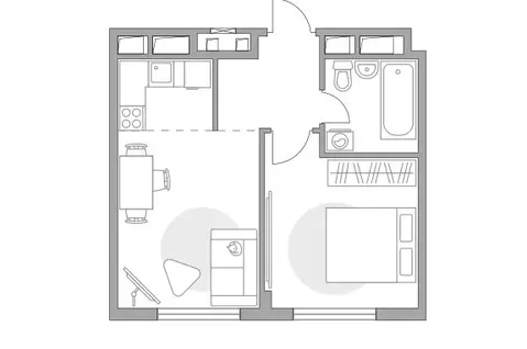 2-комнатная квартира: Московская область, городской округ Красногорск, ...