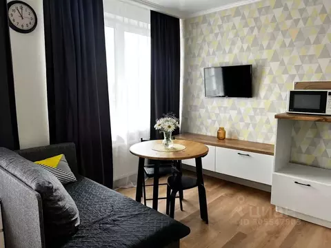 Студия Тюменская область, Тюмень ул. Газовиков, 34 (30.0 м)