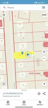 Участок в Краснодарский край, Краснодар ул. Рощинская, 36 (3.7 сот.)