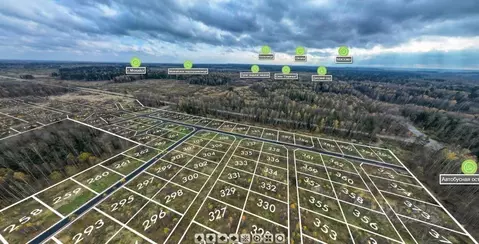 Участок в Московская область, Можайский муниципальный округ, Лесной кп ...