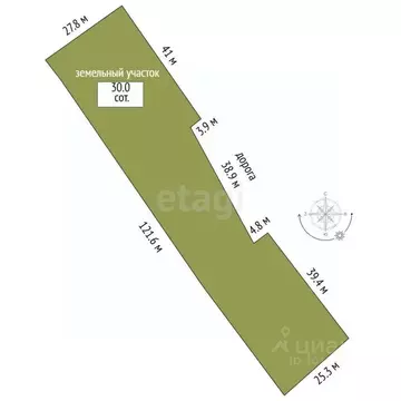 Участок в Московская область, Клин городской округ, д. Колосово  (30.0 ...