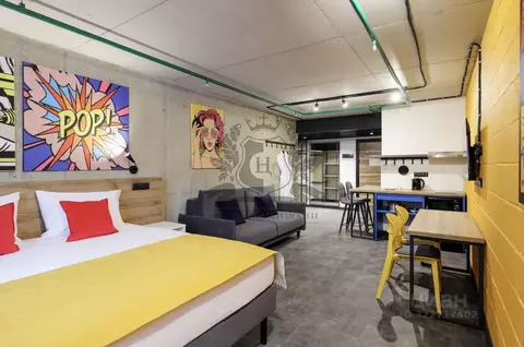 Студия Санкт-Петербург ул. Орджоникидзе, 44а (33.0 м)