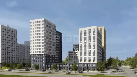 2-к кв. Тюменская область, Тюмень ул. Новоселов, 90 (48.63 м)
