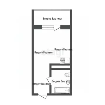 Студия Тюменская область, Тюмень ул. Новоселов, 115 (15.8 м)