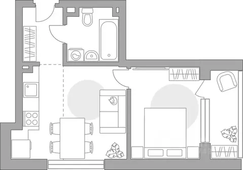 2-к кв. Башкортостан, Уфа Зеленая Роща жилрайон, Лесная Симфония жилой ...