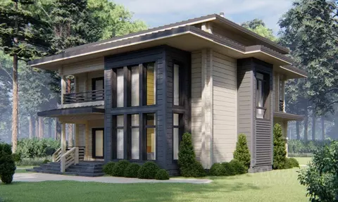 Коттедж в Ленинградская область, Приозерский район, Ромашкинское ...