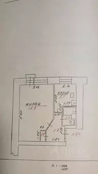 1-к кв. Карелия, Петрозаводск ул. Калинина, 55Б (28.8 м)