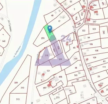 Участок в Алтайский край, Первомайский район, с. Бобровка ул. ...