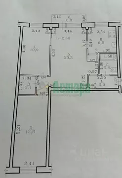 3-к кв. Забайкальский край, Чита ул. Гагарина, 11 (65.0 м)