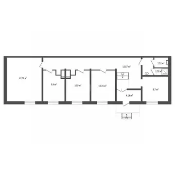 Офис в Тюменская область, Тюмень ул. Червишевский Тракт, 21к3 (108 м)