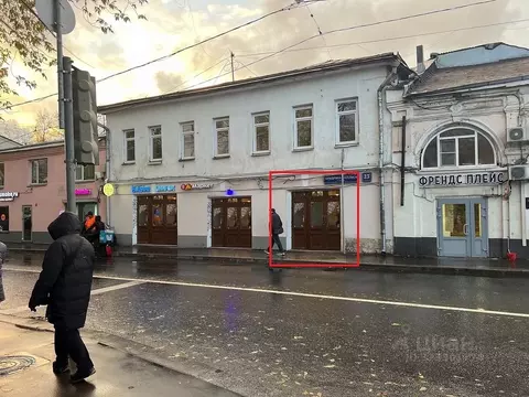 Помещение свободного назначения в Москва ул. Фридриха Энгельса, 23С3 ...