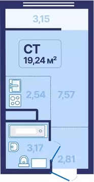 Студия Свердловская область, Екатеринбург просп. Космонавтов, 9 (19.24 ...