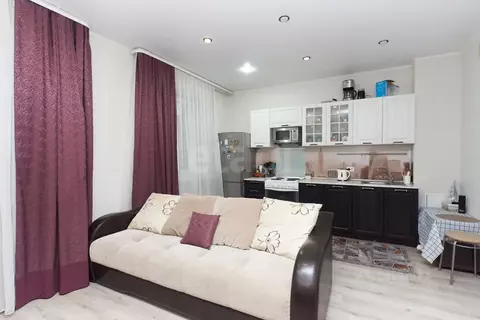 1-к кв. Тюменская область, Тюмень ул. Николая Ростовцева, 23к1 (49.1 ...