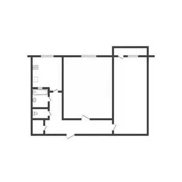 2-к кв. Смоленская область, Починковский муниципальный округ, д. Лосня ...
