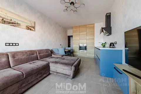 2-к кв. Ленинградская область, Всеволожский район, пос. Бугры бул. ...