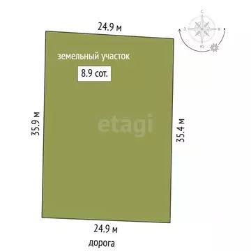 Участок в Марий Эл, Медведевский район, Азяковское с/пос, Клен СНТ  ...