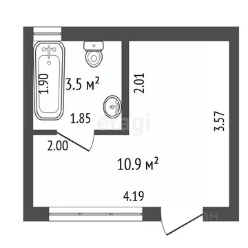 Студия Краснодарский край, Анапа муниципальный округ, с. Витязево ул. ...