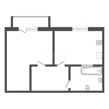 1-к кв. Тульская область, Богородицк Гончарная ул., 20 (32.1 м)