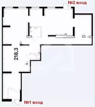 Помещение свободного назначения в Москва Кавказский бул., 51к1 (218 м)