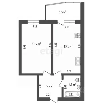 1-к кв. Мордовия, Саранск ул. Победы, 22 (38.3 м)