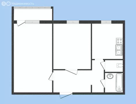2-комнатная квартира: Красносельский район, Прискоковское сельское ...