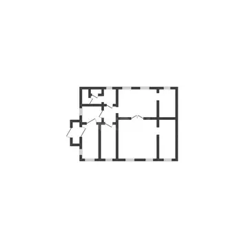 Дом в село Быковка, Центральная улица (69.8 м)